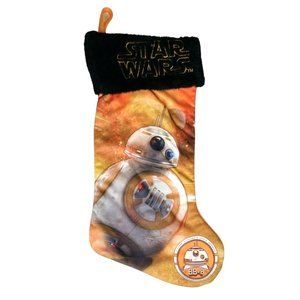 Star Wars Christmas Stocking BB-8 Robot with Embroidery Logo 19.5"